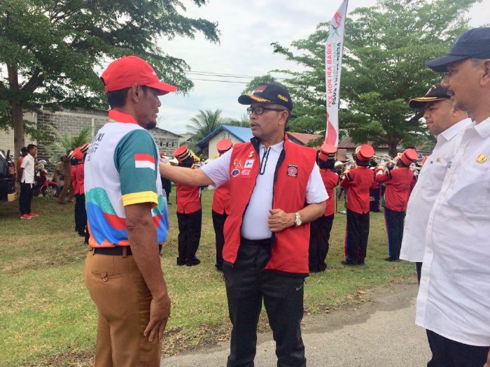 Kadis Muslem Tinjau Kesiapan Chek Point Penyambutan Kirab PON XXI Di Aceh Jaya