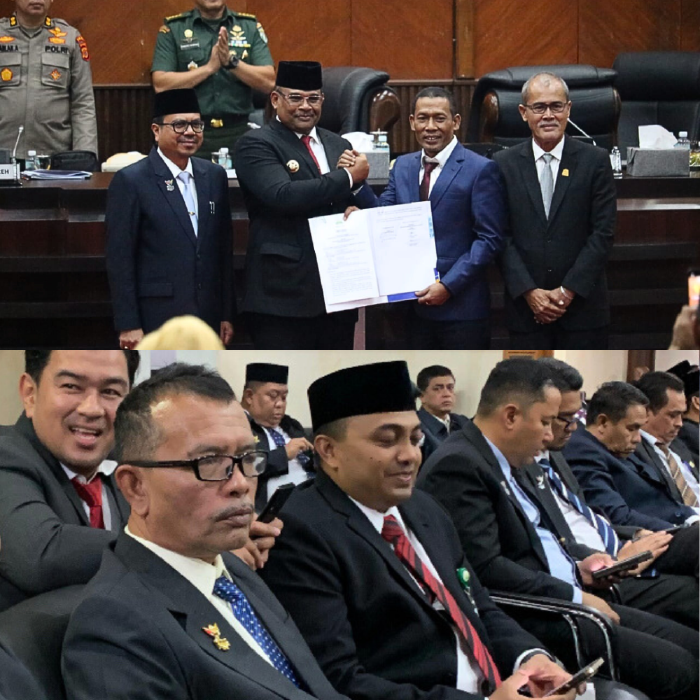 Seluruh Fraksi DPRA Terima Raqan APBA 2025, Pj Gubernur Aceh Sampaikan Terima Kasih