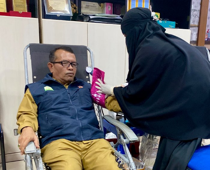 Donor Darah Tahap IV, Dinsos Aceh Kumpulkan 42 Kantong