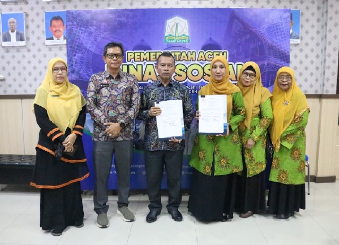 Dinsos Aceh Jalin Mou Pelayanan Sosial Masyarakat Dengan PW ‘Aisyiyah