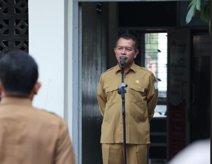 Pimpin Apel Pagi, Kadis Muslem Ingatkan Target Realisasi ; Jangan Sampai Dapat “Surat Cinta”