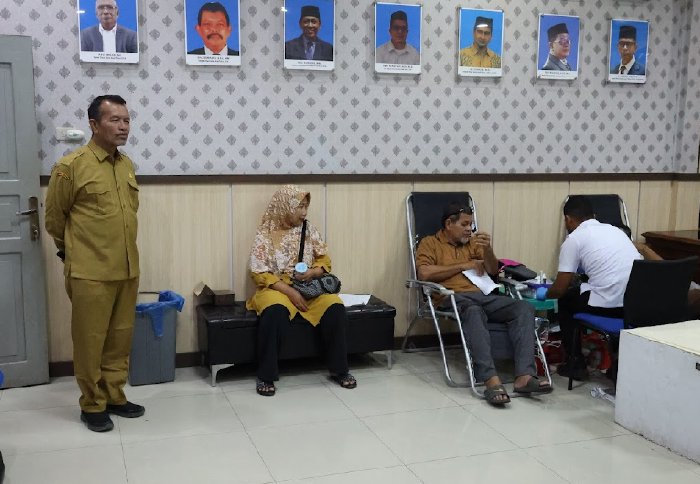 ASN Dinas Sosial Aceh Sumbang 52 Kantong dalam Donor Darah Tahap II