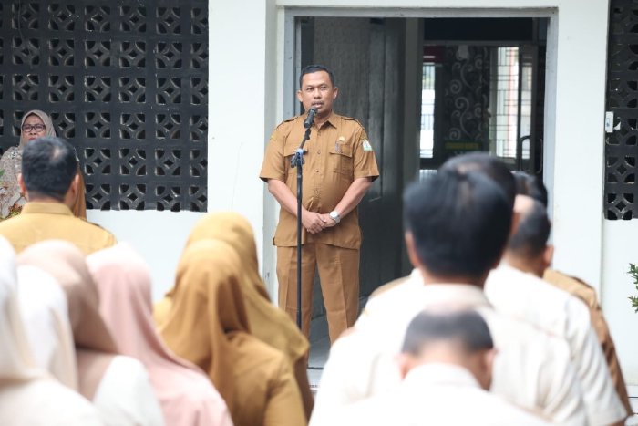 Apel Pagi Dinsos Aceh, Kabid PFM Mahdani : Jadilah ASN Yang Bermanfaat