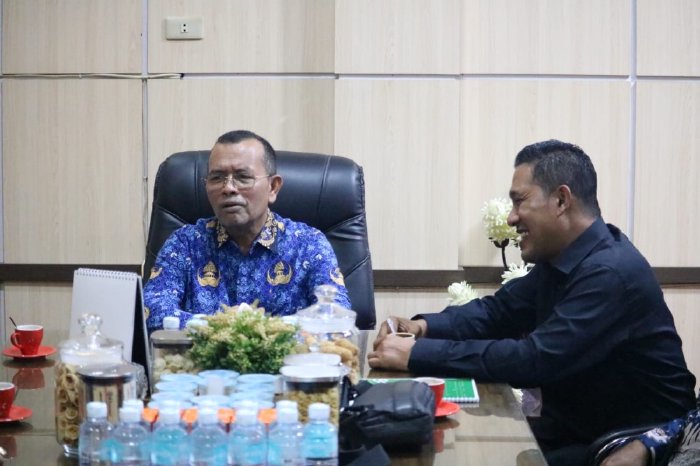 Kadis Sosial Aceh Sambut Baik Rencana Kerjasama Program Sosial Dari Yayasan Geutanyo